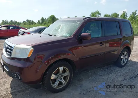 2012 Honda Pilot Ex-L из США, поврежденный, VIN 5FNYF4H60CB028534